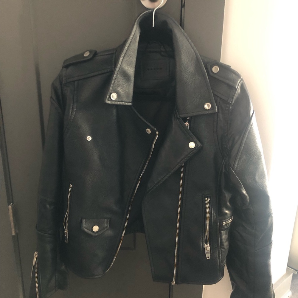 Blank NYC moto jacket women’s Medium